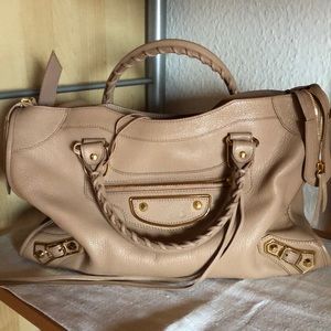 Balenciaga City Rose des sables edge brand new